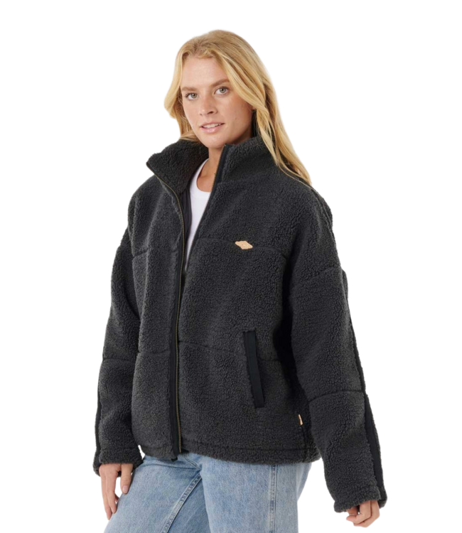 RIP CURL WOMENS CALA NIGHTS SHERPA JACKET 8264