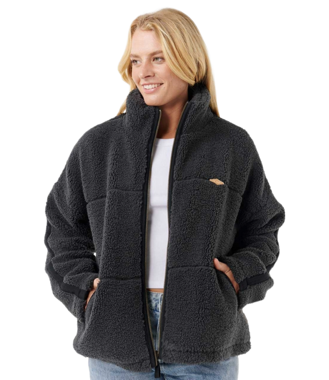 RIP CURL WOMENS CALA NIGHTS SHERPA JACKET 8264