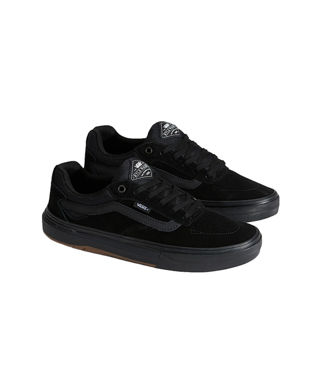 VANS MENS SKATE KYLE WALKER WAFFLECUP SHOES (1OJ) BLACKOUT