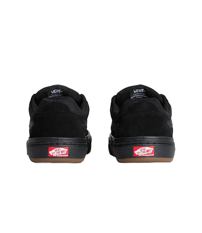 VANS MENS SKATE KYLE WALKER WAFFLECUP SHOES (1OJ) BLACKOUT