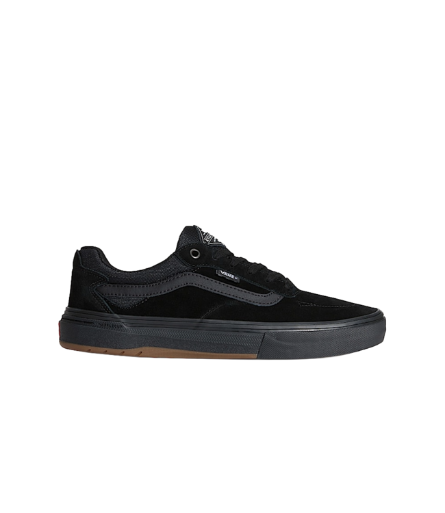 VANS MENS SKATE KYLE WALKER WAFFLECUP SHOES (1OJ) BLACKOUT