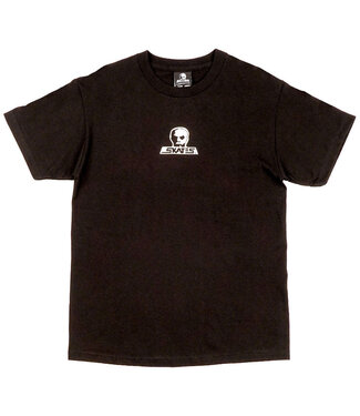 SKULL SKATES MENS SKULL LOGO SHORT SLEEVE TEE BLACK