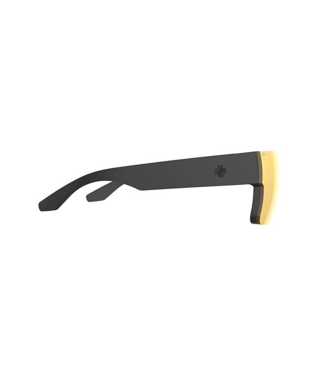 SPY CYRUS SWITCH MATTE BLACK SUNGLASSES w/ HAPPY BRNZ GLD MRR
