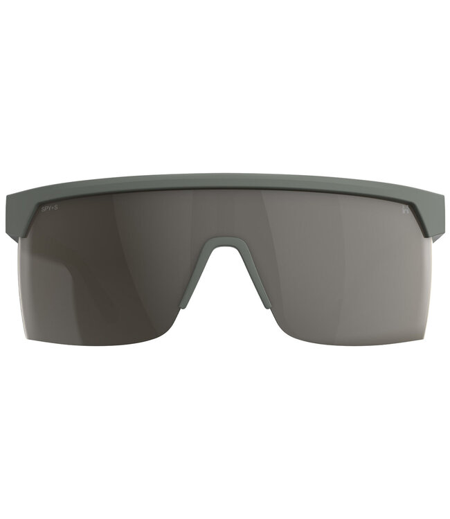 SPY SUPER FLYNN ANSI MATTE OLIVE SUNGLASSES w/ HAPPY BRONZE PEWTER MIRROR
