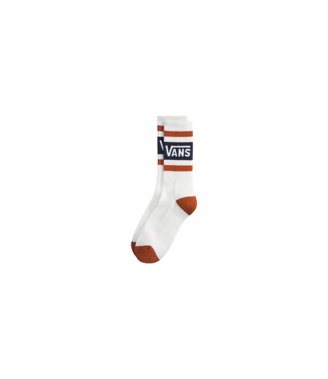 VANS MENS DROP V CREW SOCKS (Y7X) BURNT ORANGE