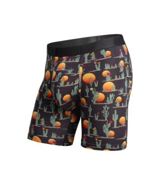 BN3TH MENS CLASSIC ICON PT BOXER CACTI-BLACK