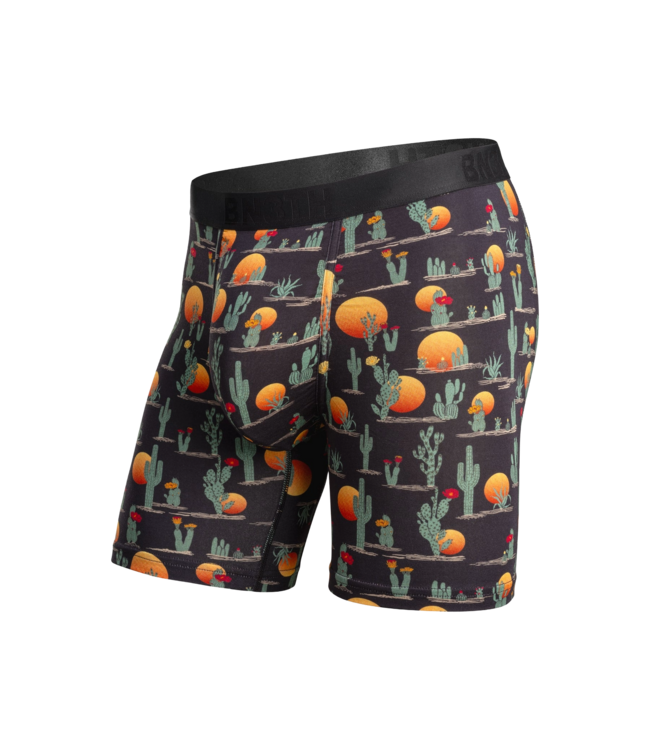 BN3TH MENS CLASSIC ICON PT BOXER CACTI-BLACK