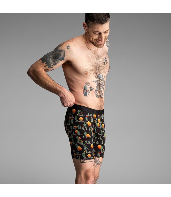 BN3TH MENS CLASSIC ICON PT BOXER CACTI-BLACK