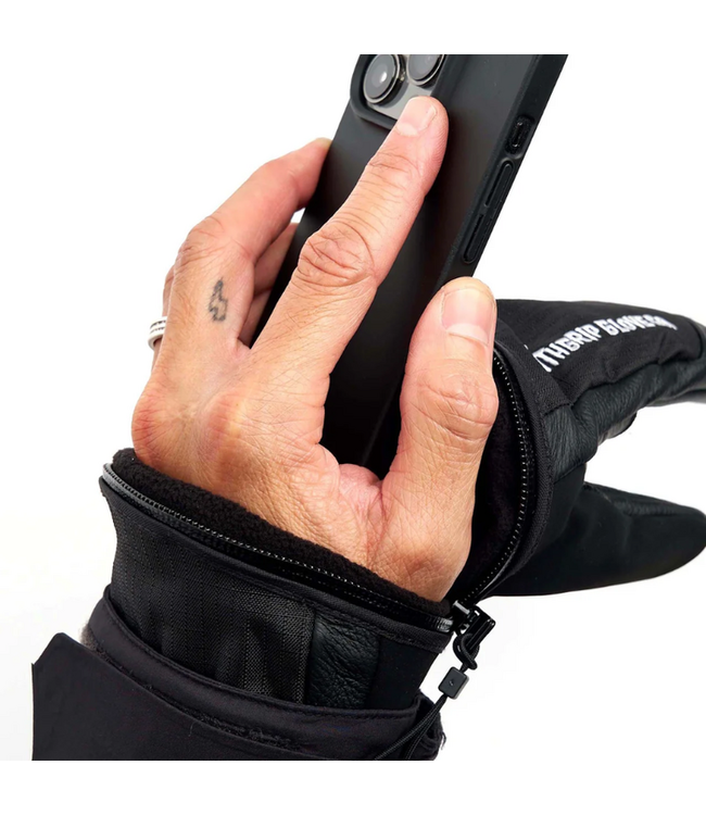 DEATHGRIP MENS WAREWOLF GLOVE BLACK 2025