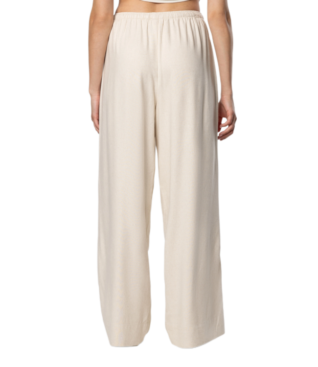 TEAMLTD WOMENS LINEN PANT NATURAL