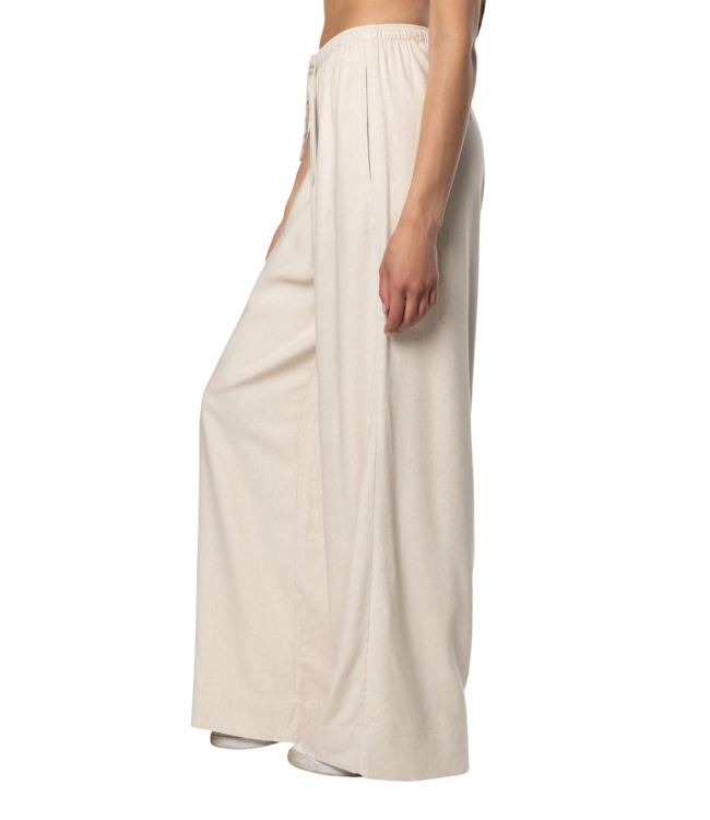 TEAMLTD WOMENS LINEN PANT NATURAL
