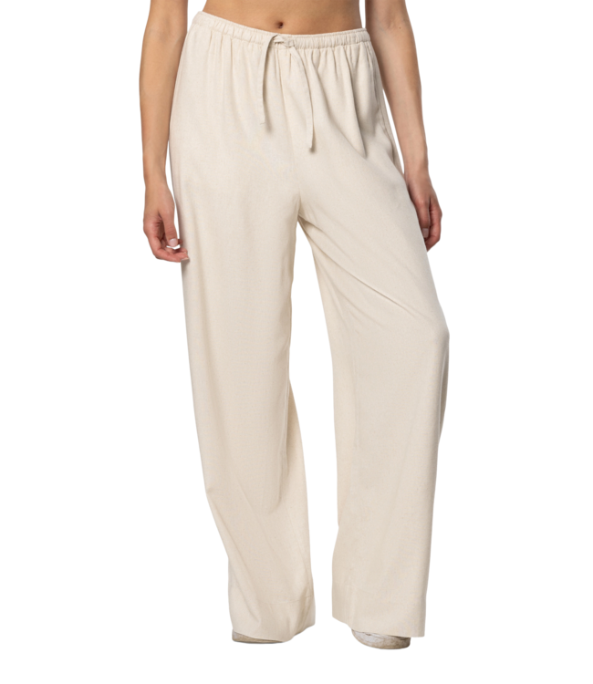 TEAMLTD WOMENS LINEN PANT NATURAL