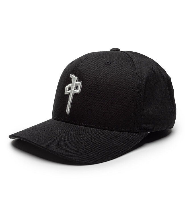 RDS MENS OG PUFFY FLEXFIT HAT BLACK/LIGHT GREY/DARK GREY