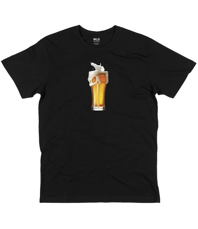 RDS MENS FOAM CHUNG SHORT SLEEVE TEE BLACK