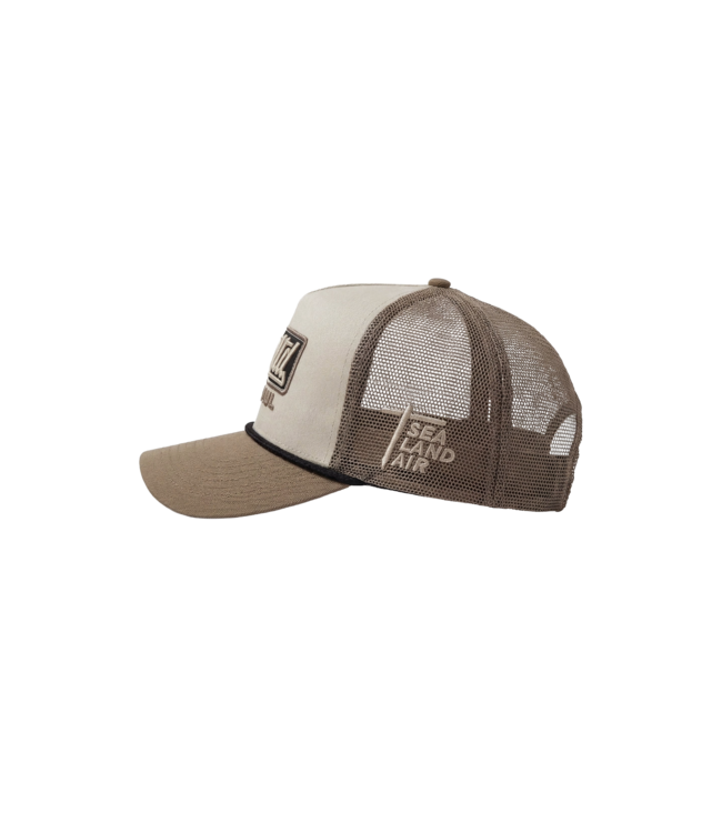 TEAMLTD MENS LONGHAUL TRUCKER HAT BROWN