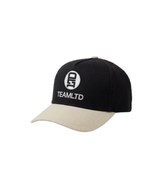 TEAMLTD TEAMLTD MENS LOGO SNAPBACK HAT BLACK/CREAM