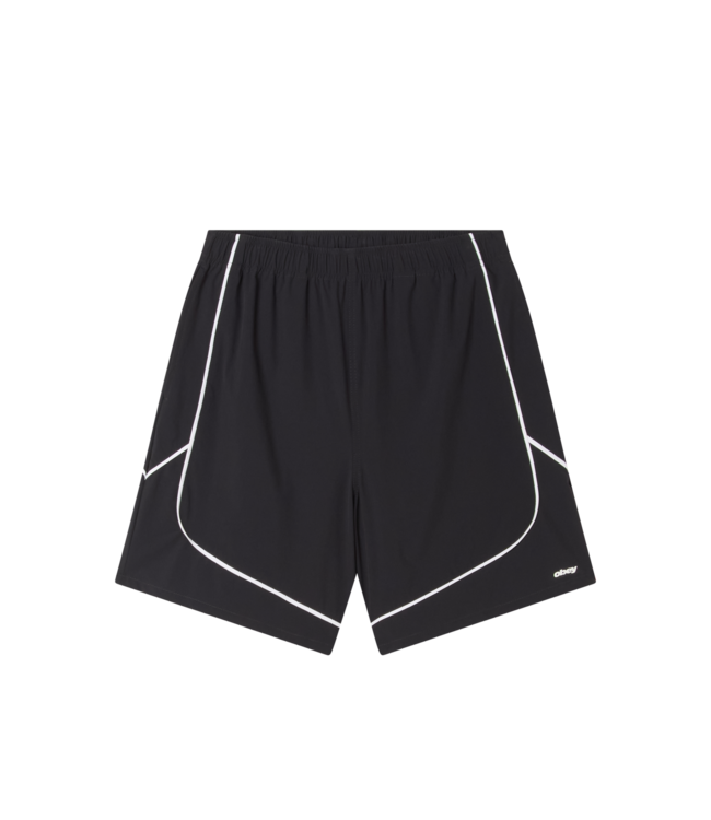 OBEY MENS CORNER SHORTS BLACK
