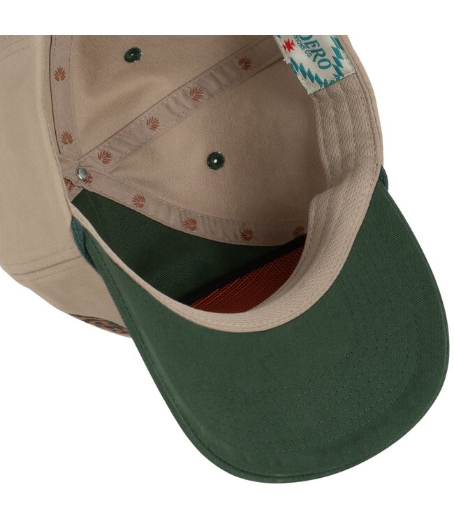 SENDERO MENS TRIPLE THREAT SNAPBACK HAT TAN