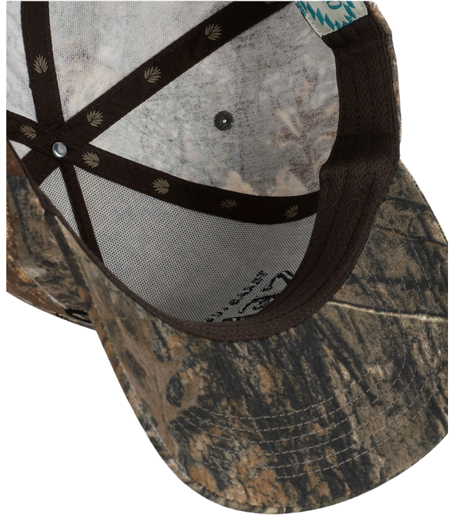 SENDERO MENS LOGO SNAPBACK HAT REALTREE CAMO