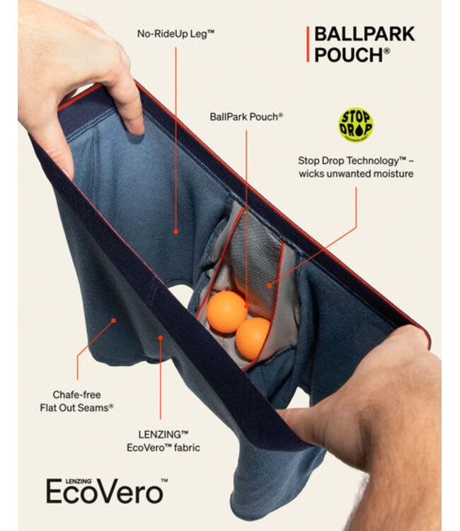 SAXX MENS VIBE XTRA BOXER BRIEF ESCAPE TO JOSHUA