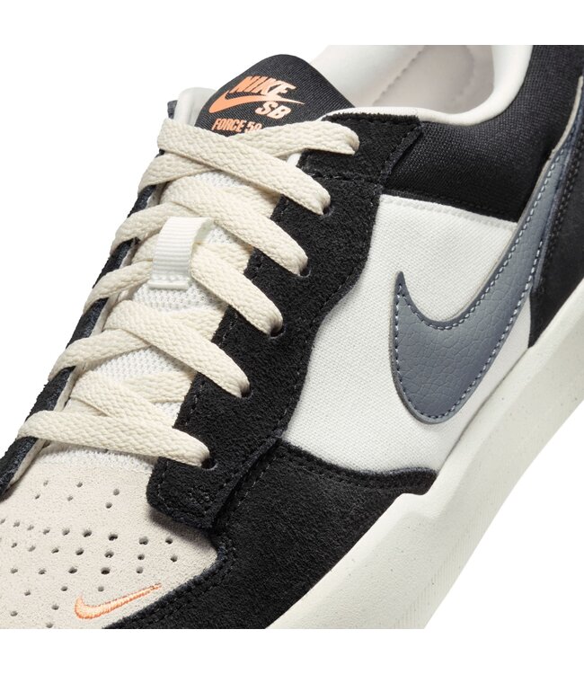 NIKE SB MENS FORCE 58 SHOES BLACK/GREY/WHITE