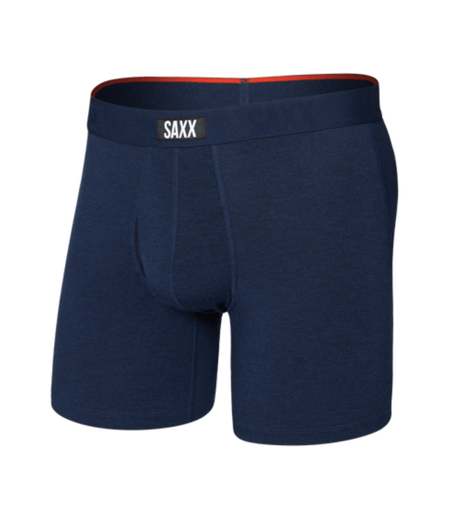 SAXX MENS VIBE XTRA BOXER BRIEF DARK NAVY HEATHER