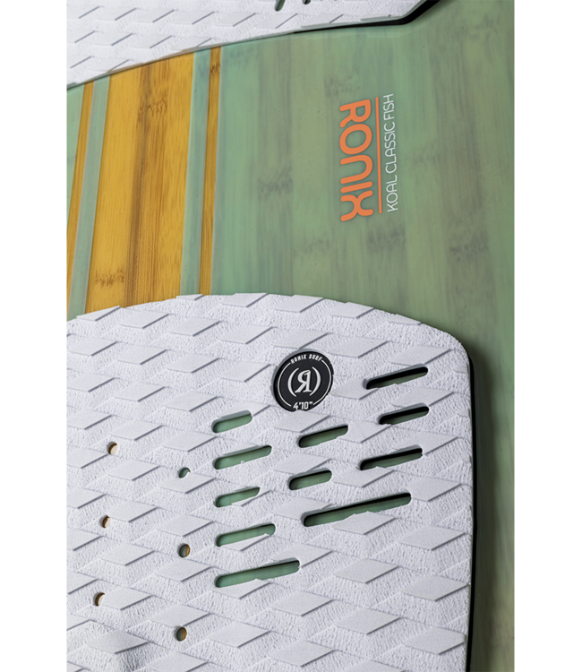 RONIX WOMENS KOAL CLASSIC FISH WAKESURF BOARD - SEA GLAZE/WHITE/PEACH 2026