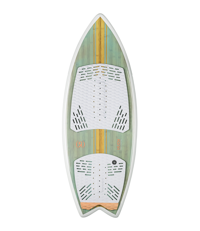 RONIX WOMENS KOAL CLASSIC FISH WAKESURF BOARD - SEA GLAZE/WHITE/PEACH 2026