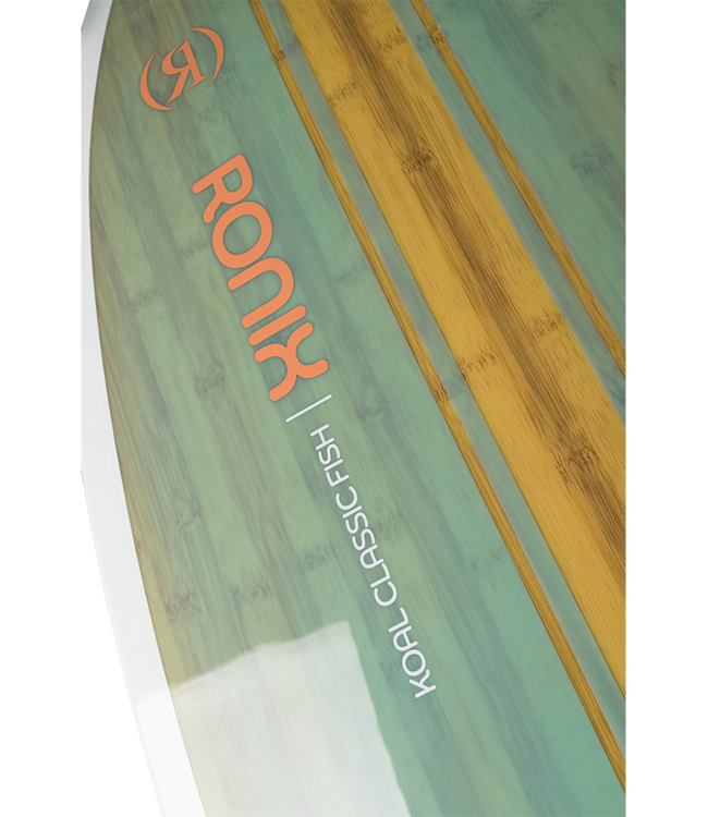 RONIX WOMENS KOAL CLASSIC FISH WAKESURF BOARD - SEA GLAZE/WHITE/PEACH 2026
