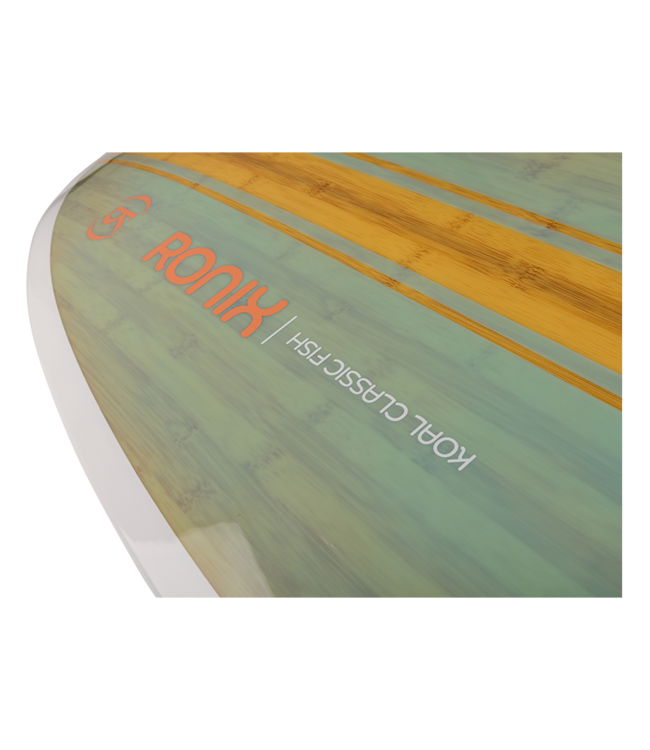 RONIX WOMENS KOAL CLASSIC FISH WAKESURF BOARD - SEA GLAZE/WHITE/PEACH 2026