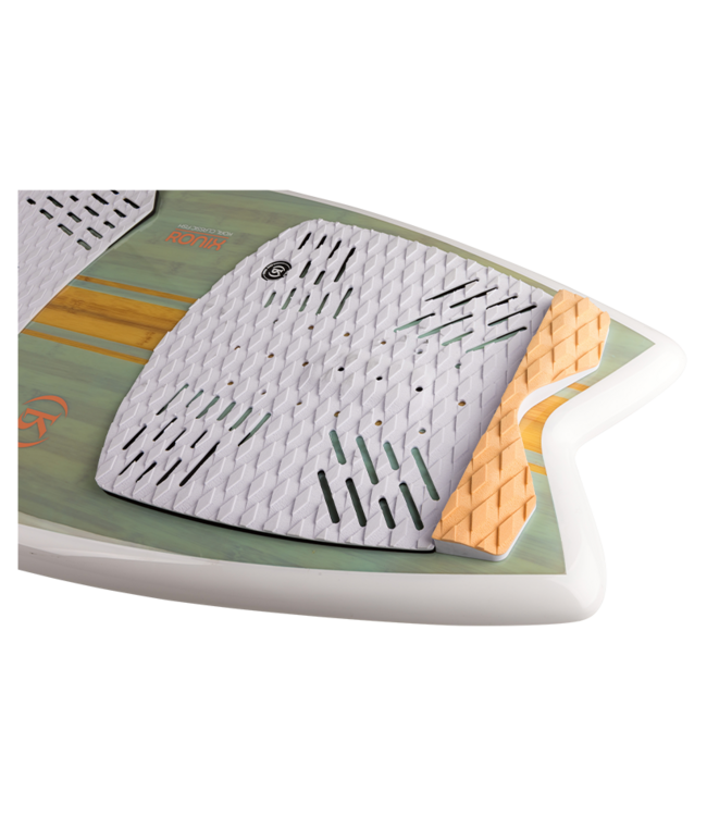 RONIX WOMENS KOAL CLASSIC FISH WAKESURF BOARD - SEA GLAZE/WHITE/PEACH 2026