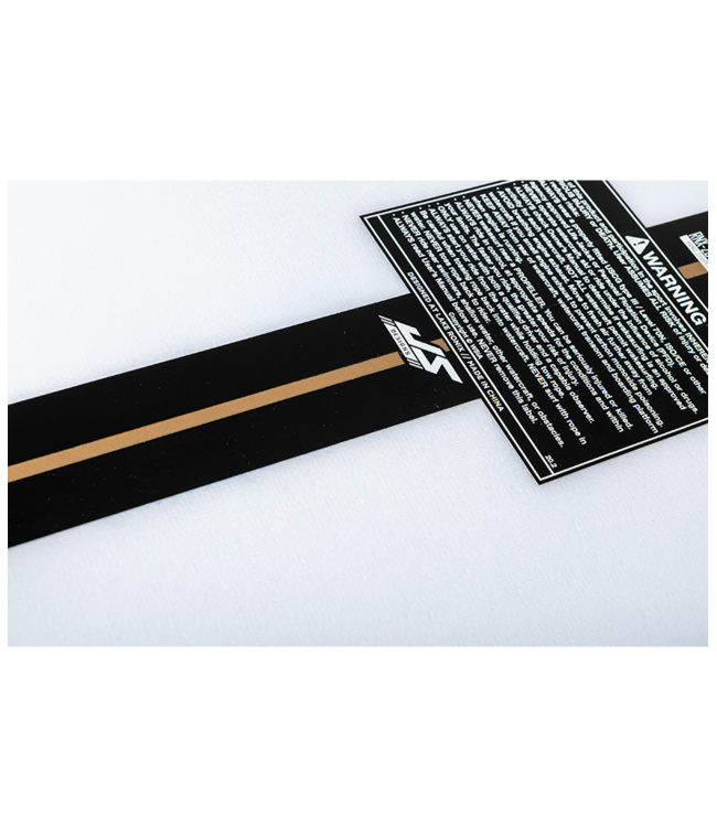 RONIX FLYWEIGHT WAVE KING SURFER WAKESURF BOARD WHITE/BLACK/GOLD 2026