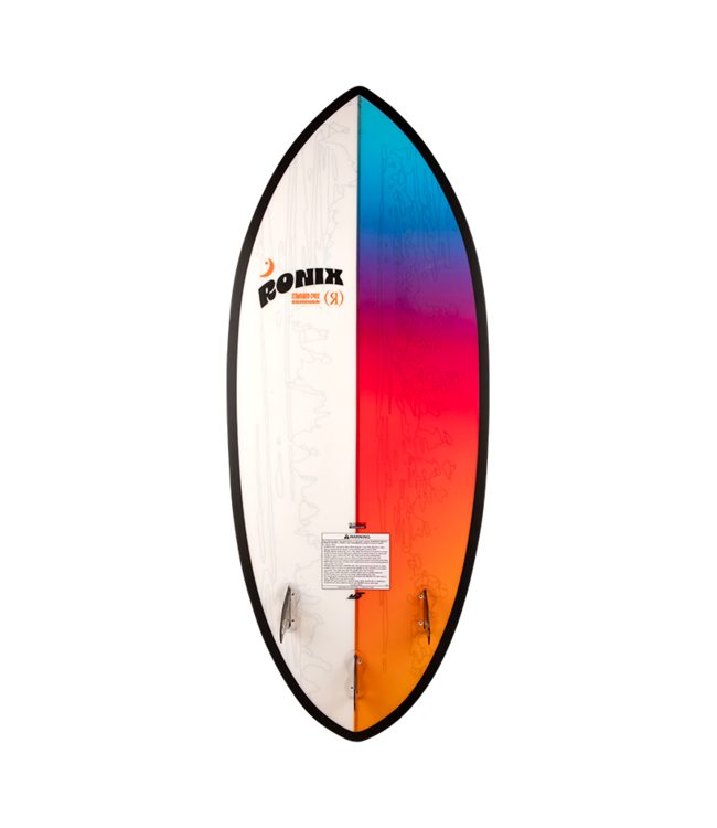 RONIX STANDARD CORE SKIMMER WAKESURF BOARD - SKYSCRAPE BLUE/RED 2026