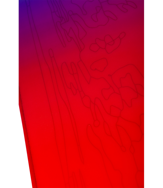 RONIX STANDARD CORE SKIMMER WAKESURF BOARD - SKYSCRAPE BLUE/RED 2026