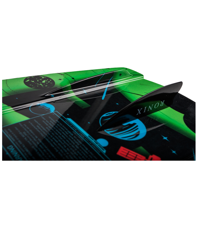 RONIX KIDS VISION WAKE BOARD - GALACTIC BLACK/GLOW N DARK 2026