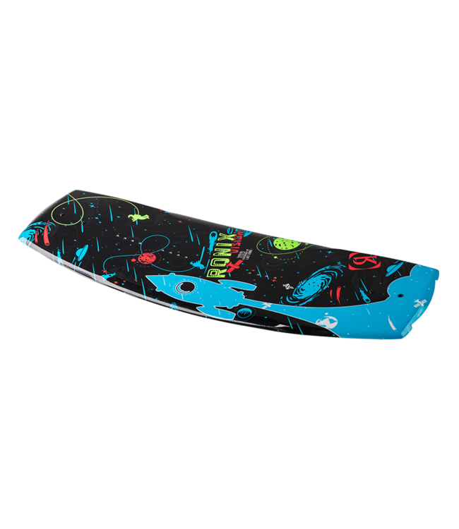 RONIX KIDS VISION WAKE BOARD - GALACTIC BLACK/GLOW N DARK 2026