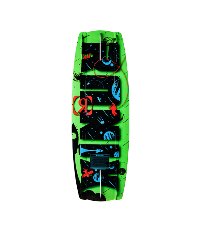 RONIX KIDS VISION WAKE BOARD - GALACTIC BLACK/GLOW N DARK 2026