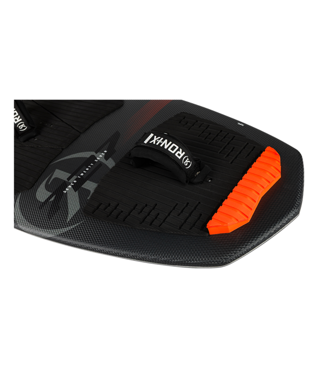 RONIX 727 TUFF TECH w/STRAPS FOIL BOARD - BLACK/CHARCOAL/RED 2026