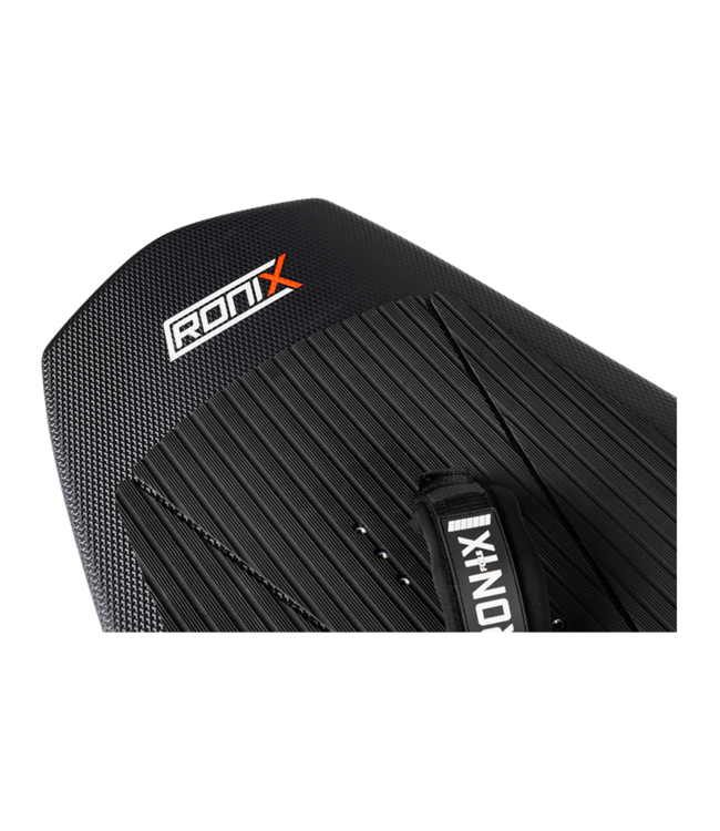 RONIX 727 TUFF TECH w/STRAPS FOIL BOARD - BLACK/CHARCOAL/RED 2026