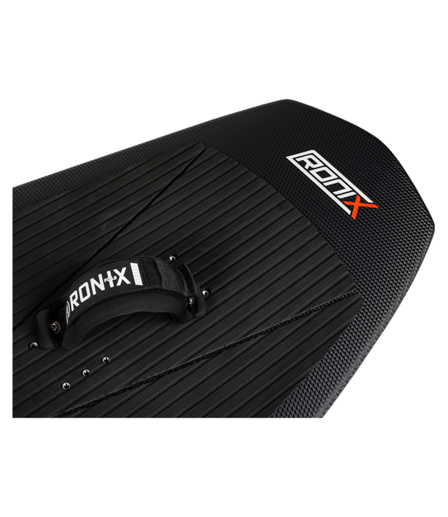 RONIX 727 TUFF TECH w/STRAPS FOIL BOARD - BLACK/CHARCOAL/RED 2026