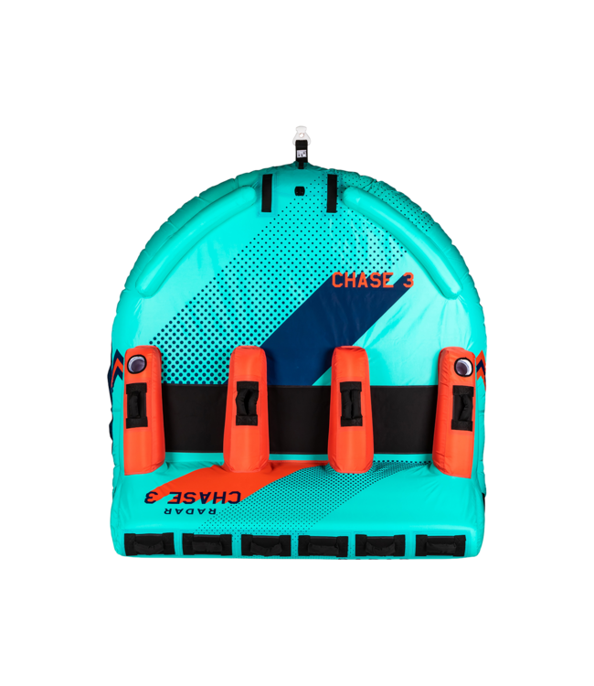 RONIX RADAR THE CHASE LOUNGE 3 PERSON TUBE - MINT/NAVY/RED 2026