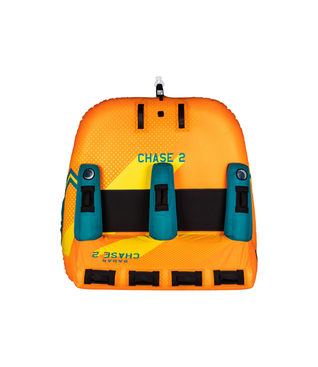 RONIX RADAR THE CHASE LOUNGE 2 PERSON TUBE - TEAL/ORANGE 2026