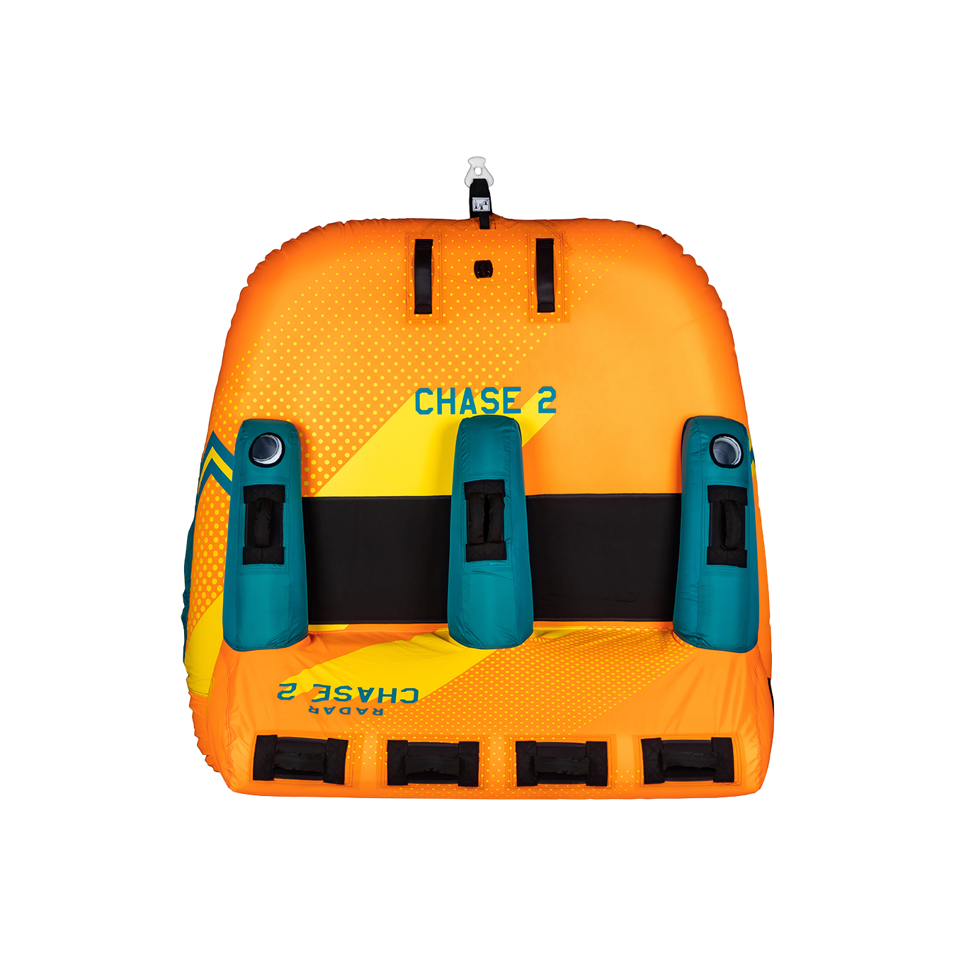 Ronix Raoar RONIX RADAR THE CHASE LOUNGE 2 PERSON TUBE - TEAL/ORANGE 2026 - ONE ...