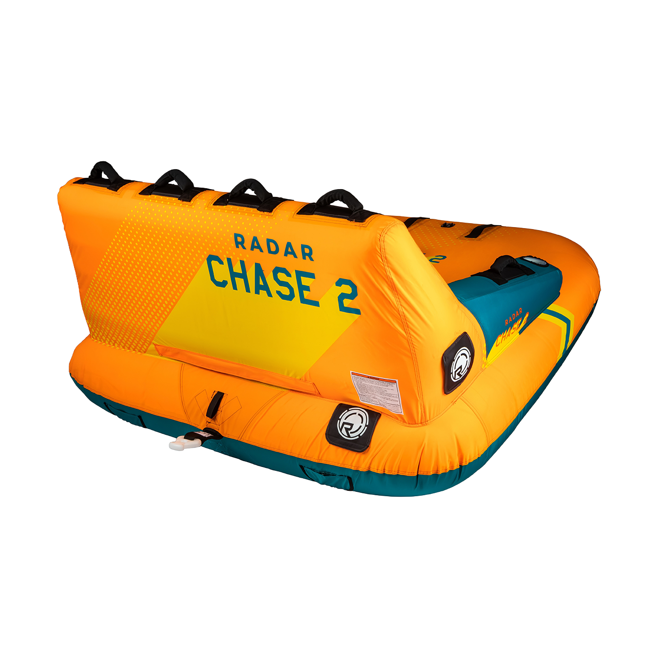 Ronix Raoar RONIX RADAR THE CHASE LOUNGE 2 PERSON TUBE - TEAL/ORANGE 2026 - ONE ...