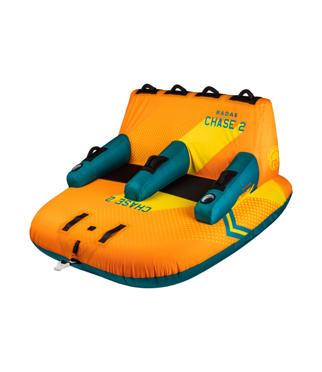 RONIX RADAR THE CHASE LOUNGE 2 PERSON TUBE - TEAL/ORANGE 2026