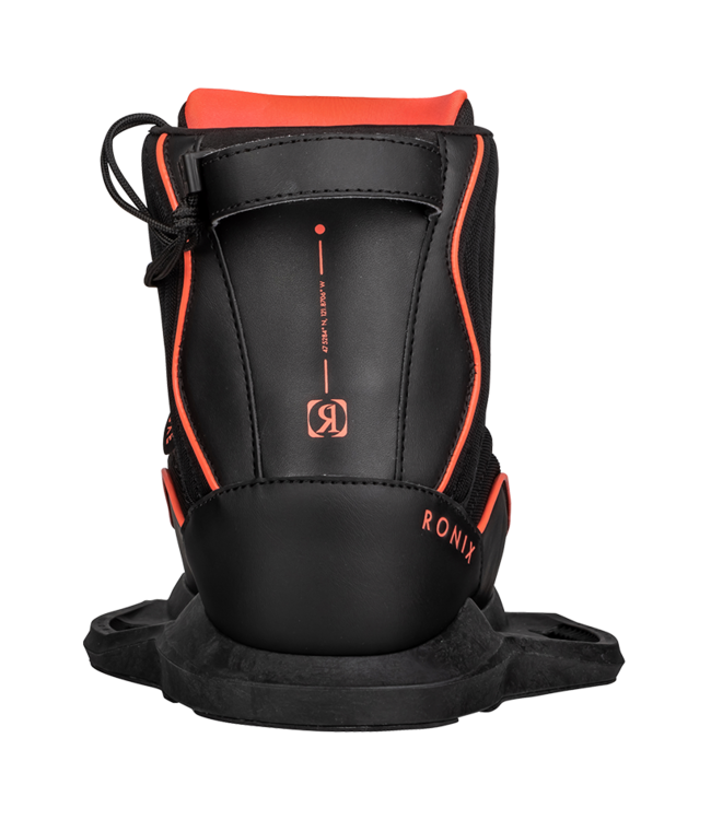 RONIX WOMENS LUXE STAGE 1 WAKEBOARD BOOT BLACK/CORAL 2026