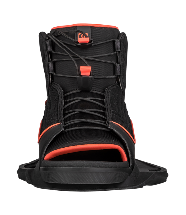 RONIX WOMENS LUXE STAGE 1 WAKEBOARD BOOT BLACK/CORAL 2026