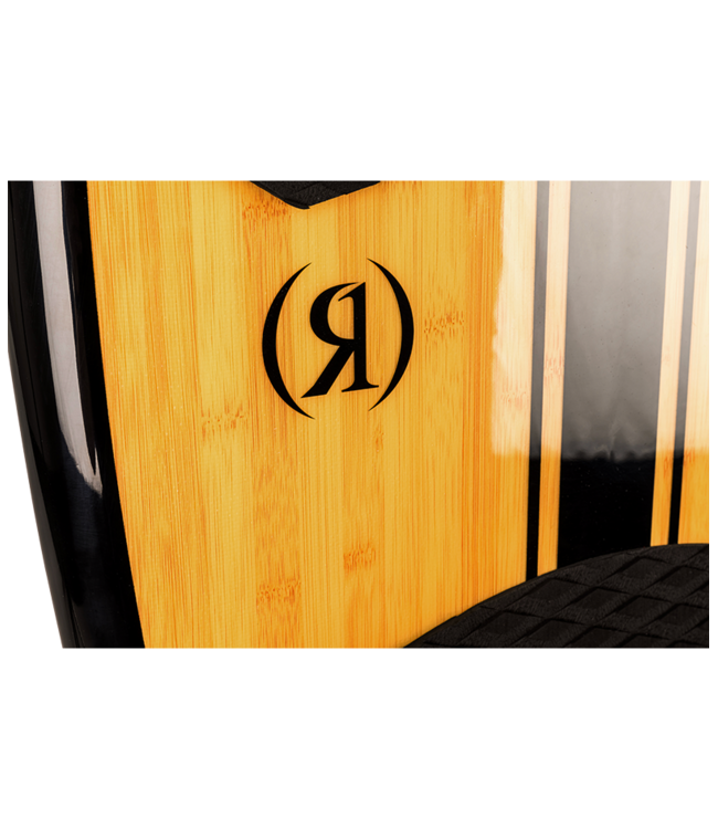 RONIX KOAL CLASSIC FISH WAKESURF BOARD GLOSSY BLACK/BAMBOO 2026