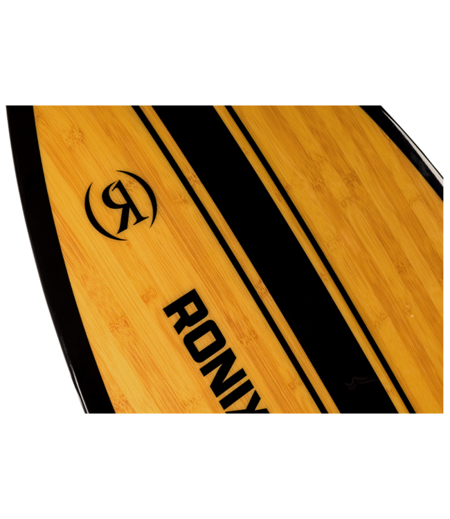 RONIX KOAL CLASSIC FISH WAKESURF BOARD GLOSSY BLACK/BAMBOO 2026