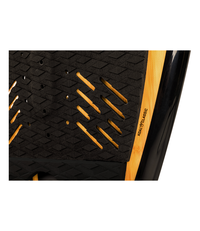 RONIX KOAL CLASSIC FISH WAKESURF BOARD GLOSSY BLACK/BAMBOO 2026